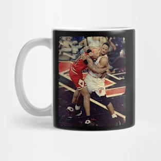 Alonzo Mourning vs Dennis Rodman, 1995 Mug